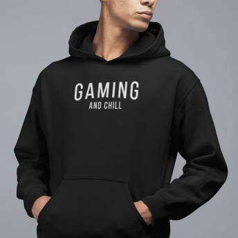 Gaming And Chill Hoodie - Coole Geschenkideen für Gamer