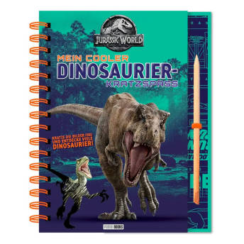 Jurassic World Mein cooler DinosaurierKratzspa - Originelle Dino Geschenke für kleine und große Dinosaurier Fans