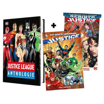Justice League Einsteiger Bundle fr Superhelden Fans - 