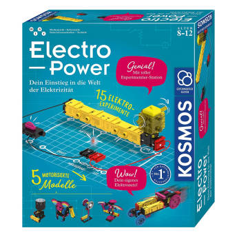 KOSMOS Electro Power Einstieg in die Welt der  - 92 Geschenke für 9 bis 10 Jahre alte Mädchen