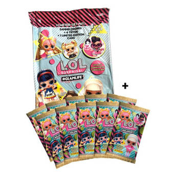 LOL Surprise Glamlife Trading Cards im Sammelbundle - Geschenke für 7 bis 8 Jahre alte Mädchen