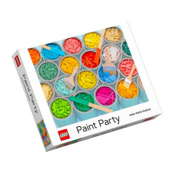 LEGO Puzzle Farbenparty 1000 Teile - 60 coole LEGO Geschenke für Erwachsene