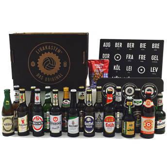 Ligakasten 18 Biere aus den Stdten der Erstligavereine - Besondere Geschenke für Biertrinker