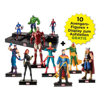 Marvel Universum FigurenKollektion im AvengersBundle  - 45 originelle Superhelden Geschenke