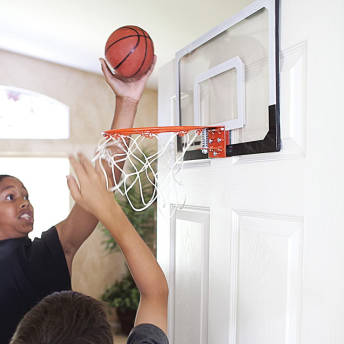 Mini Basketballkorb frs Zimmer inkl Ball - 