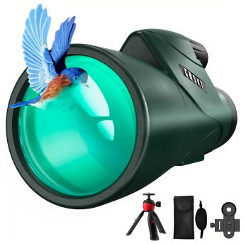 Hochauflsendes Monokular mit SmartphoneAdapter ideal  - 32 originelle Geschenkideen für Bird Watcher und Vogelfreunde