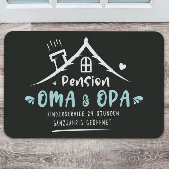 Originelle Fumatte Pension Oma Opa - 25 lustige Fußmatten mit originellen Sprüchen und Designs