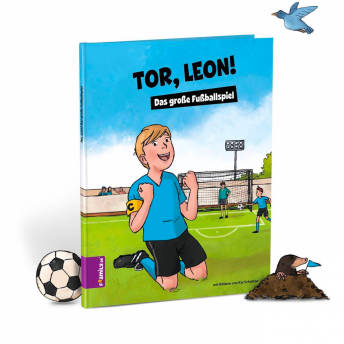 Personalisiertes Fuball Buch fr Kinder - 