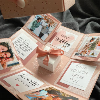 Personalisierte PopOut Geschenkbox fr verschiedene  - 60 einzigartige Geschenkideen für die beste Freundin