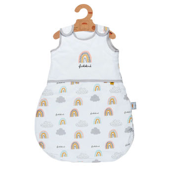 Premium Baby Schlafsack mit Glckskind Schriftzug - 