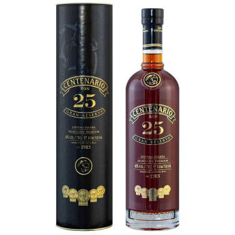 Centenario Gran Reserva 25 Jahre Rum 07 Liter - Originelle Geschenke für Rum Fans