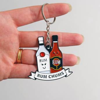 Rum Schlsselanhnger - Originelle Geschenke für Rum Fans