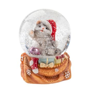Kleine Schneekugel Weihnachtskatze - 33 originelle Deko- und Geschenkideen für die Weihnachtszeit