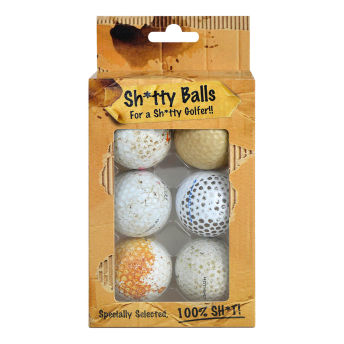 Lakeballs On Par Shtty Golfballs - 40 originelle Geschenke für Golfer
