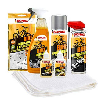 7teiliges Fahrrad Pflege und Reinigungspaket - Coole und praktische Geschenke für Mountainbiker