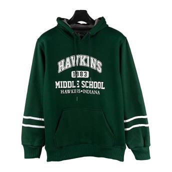 Stranger Things Hawkins Middle School Hoodie - Coole Geschenke für Stranger Things Fans
