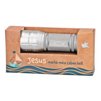 Taschenlampe Jesus macht mein Leben hell mit  - 23 originelle Geschenke zur Kommunion