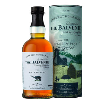 The Balvenie Week of Peat 17 Jahre Single Malt Scotch Whisky - 55 originelle Whiskey Geschenke