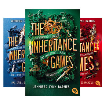 The Inheritance Games Trilogie von Jennifer Lynn Barnes - 10 Buchreihen für Mädchen ab 14 Jahren