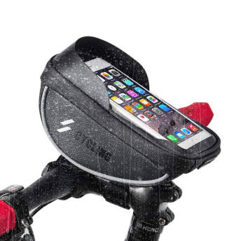 Wasserdichte Fahrrad Handyhalterung mit Lenkertasche - Einzigartige Geschenke für Fahrradfahrer