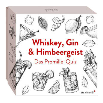 Whiskey Gin und Himbeergeist Das PromilleQuiz - 54 originelle Whiskey Geschenke