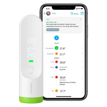 Withings Thermo Intelligentes Fieberthermometer ohne  - 
