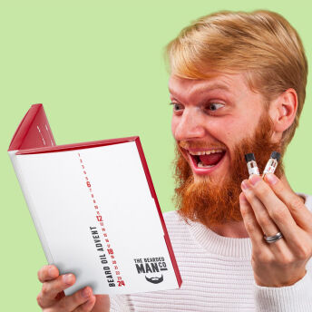 The Bearded Man Co Adventskalender mit Bartlen - 42 starke Adventskalender für Männer (2023)