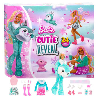 Barbie Cutie Reveal Adventskalender - 42 bezaubernde Adventskalender für Mädchen  (2023)