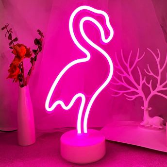 Flamingo Neonlampe - 13 einzigartige und witzige Flamingo Geschenke