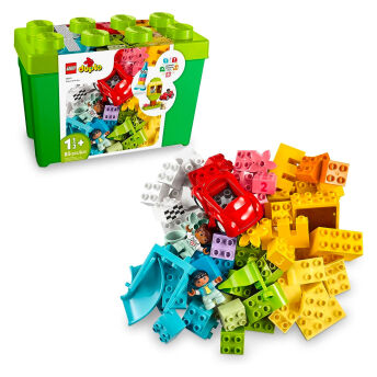 LEGO DUPLO Classic Deluxe Steinebox - 40 Geschenke für 1 bis 2 Jahre alte Mädchen