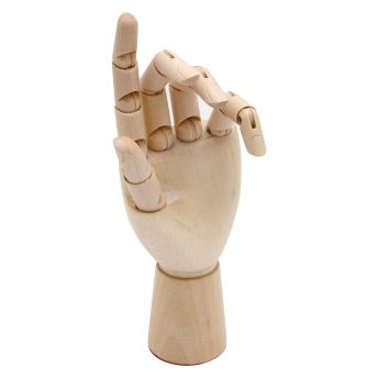 Hlzerne Hand mit beweglichen Fingern - 43 kreative Geschenke für Künstler, Maler und Illustratoren