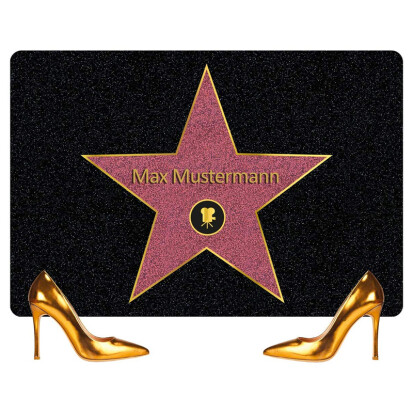 Personalisierbare Fumatte Walk of Fame - 195 personalisierte Geschenke für Deine Liebsten
