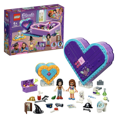 LEGO Friends HerzboxFreundschaftsset - 103 Geschenke für 7 bis 8 Jahre alte Mädchen