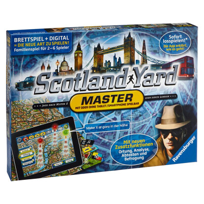 Scotland Yard Master spannende Kombination aus Brettspiel  - 88 Geschenke für 9 bis 10 Jahre alte Jungen