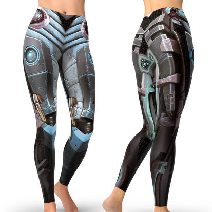 Coole Roboter Leggings fr Frauen - 44 coole Geschenkideen für große und kleine Roboter Fans