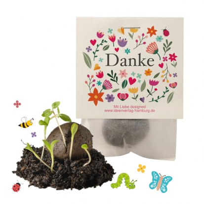 10 Danke Samenbomben kleines Geschenk Mitgebsel - 33 Geschenke zum Ruhestand