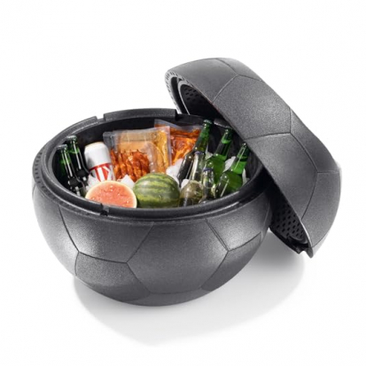 FuballKhlbox mit Sitzfunktion ideal fr Garten  - 18 originelle Geschenke für erwachsene Fußballer und Fußballfans