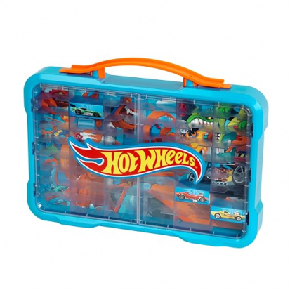 Hot Wheels Sammelkoffer mit Platz fr 54 Autos - 93 Geschenke für 5 bis 6 Jahre alte Jungen