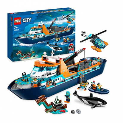 LEGO City ArktisForschungsschiff mit 7 Minifiguren und  - 