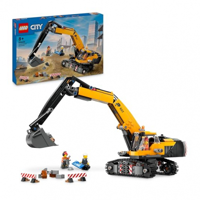 LEGO City Raupenbagger mit 3 Minifiguren - 