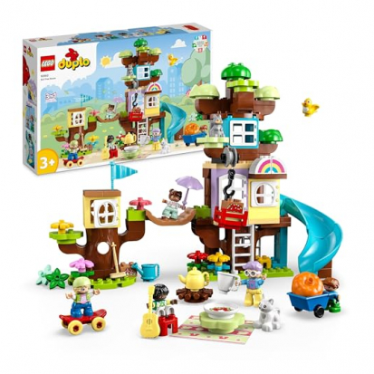 LEGO DUPLO Baumhaus mit 4 Figuren und Tieren - 