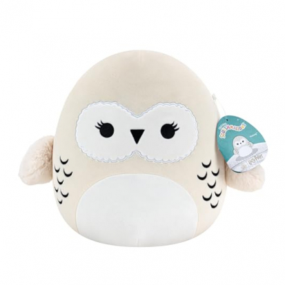Superweiches Squishmallows Kuscheltier Eule Hedwig aus  - 
