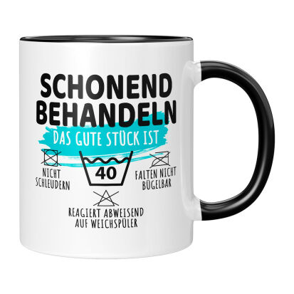 Witzige Tasse zum 40 Geburtstag - 37 originelle Geschenke für Männer ab 40 Jahren