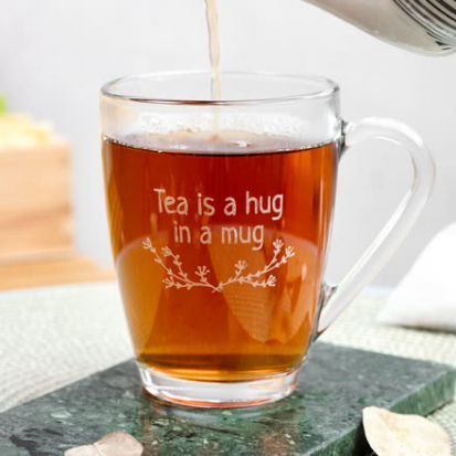 Teeglas mit personalisierter Gravur - Teezauber für jeden Tag: 20 wundervolle Geschenkideen für Teetrinker