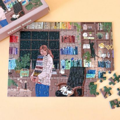 MiniPuzzle Reading Room mit 99 Teilen - 