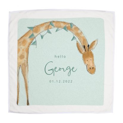 Personalisierte Babydecke verschiedene Designs - 