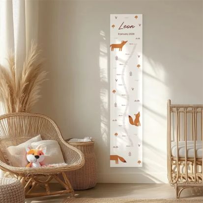 Personalisierte Kindermesslatte verschiedene Designs  - 