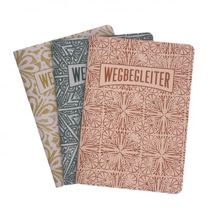Set aus 3 Notizheften im Taschenformat Stamps Edition - 