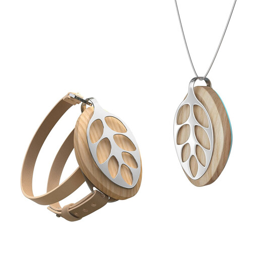 Bellabeat Schlaf- und Fitnesstracker-Schmuck in Blattform