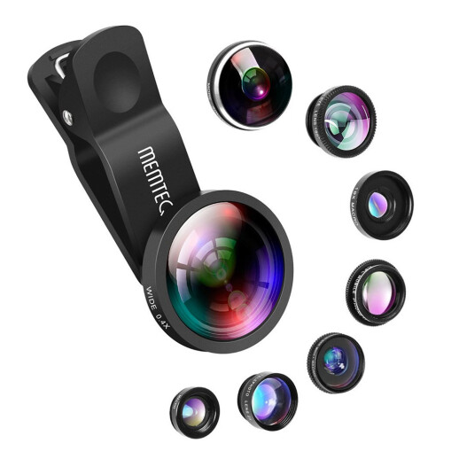 8 in 1 Clip-On Objektive für Smartphones